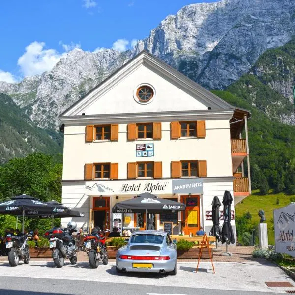 Hotel Alpine, hotel a Soča