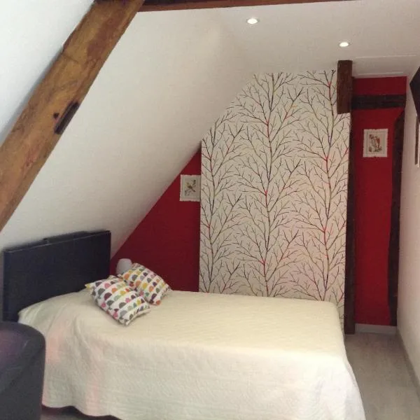 Chambre d'hôte du HOUSSAY à VALENNES 72320, hotel v destinaci Valennes