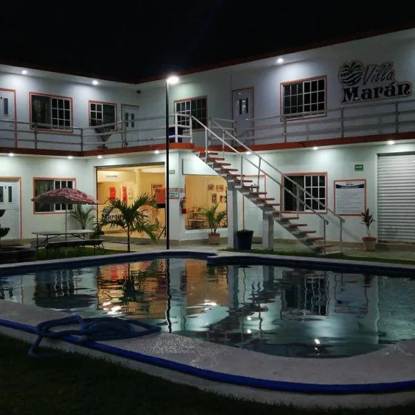 Hotel Villa Marán Chachalacas Ambiente Familiar, hotel in Ursulo Galván