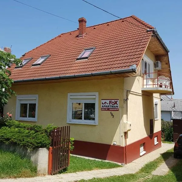 Fox Apartmanok, hotel v destinaci Hévíz