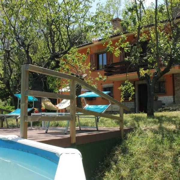 Villa Mombaroccio le colline di Pesaro tra mare e natura, хотел в Mombaroccio