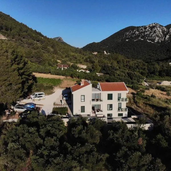 Vila Skrivena, hotel em Zuljana