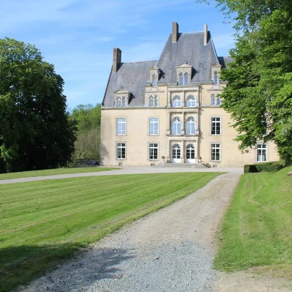 Chateau de la Lucazière, hotel en Montreuil-le-Chétif