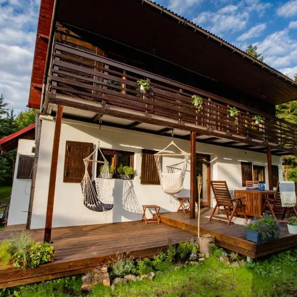 Chata Pod Lasem, hotel en Poręba