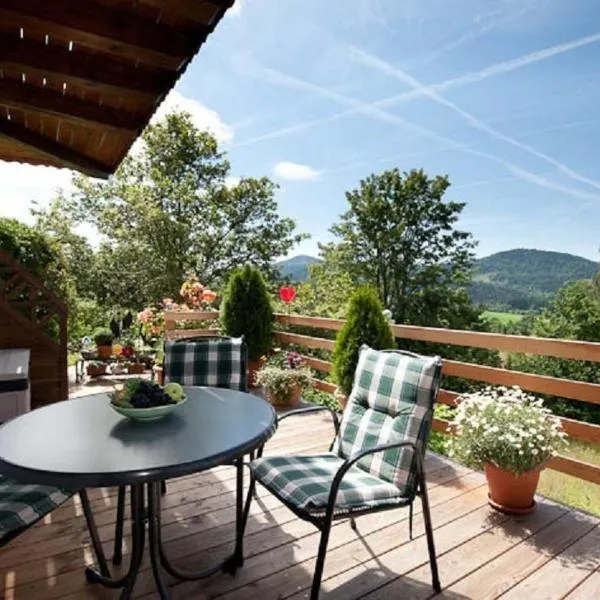 Ferienwohnung-Panoramablick-1, hotel v destinaci Bodenmais