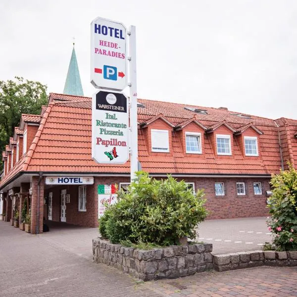 Hotel Heideparadies, отель в городе Frielingen