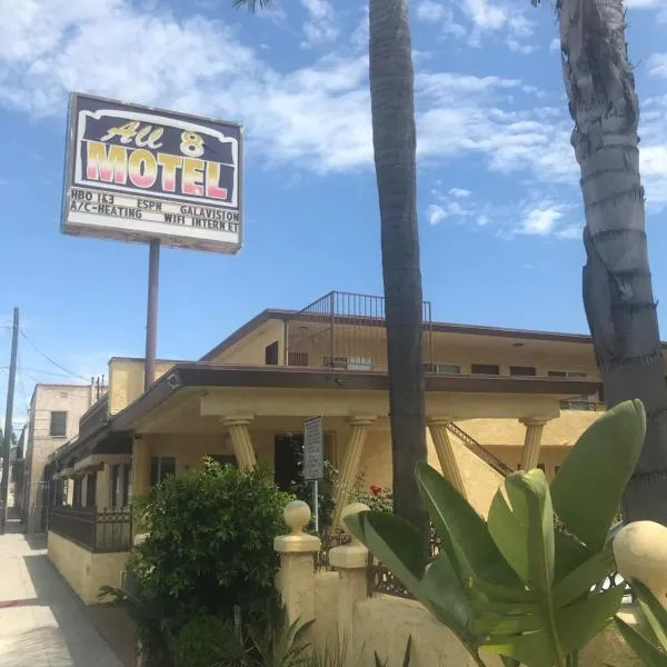All 8 Motel, hotel en Long Beach