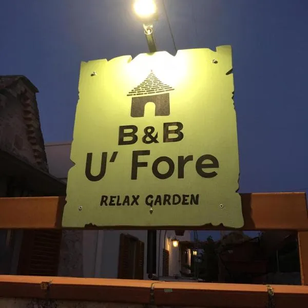 U’ Fore B&B Relax garden, hôtel à Noci