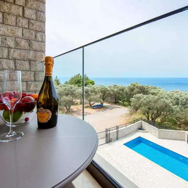 Adria lux apartmens 2，位于斯韦蒂·斯特凡的酒店