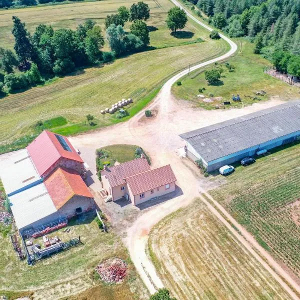 Gîte La Fontagrille, hotell i Épineuil-le-Fleuriel