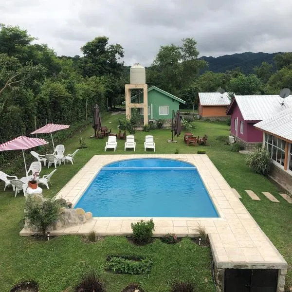 Cabañas en la Naturaleza con pileta y jardín - Vaqueros, hotel em Vaqueros