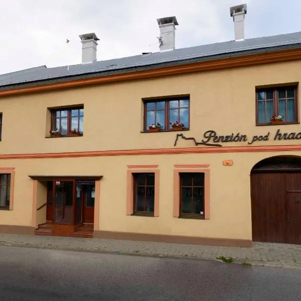 Penzión pod hradom Gelnica, hotel in Nižné Slovinky