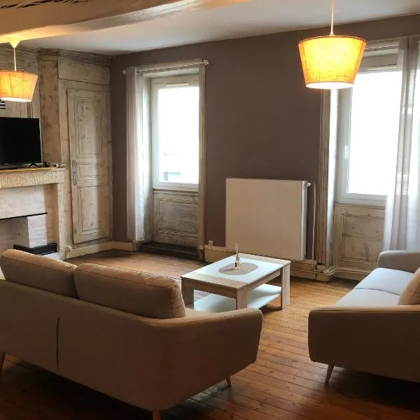 Spacieux appartement 2/6 pers 110m² proche CNPE, hotel a Lagnieu