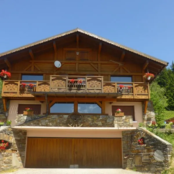 Les Saisies coté Légette appartement dans chalet LE NEPAL, hotel em Les Saisies