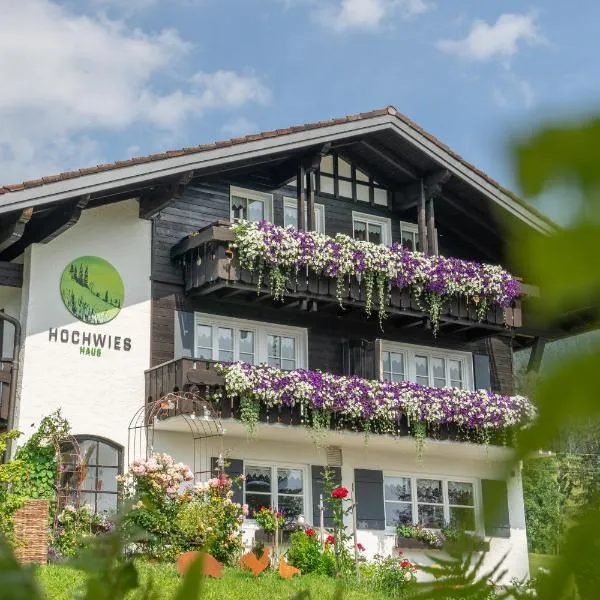 Haus Hochwies, hotel v destinaci Bolsterlang