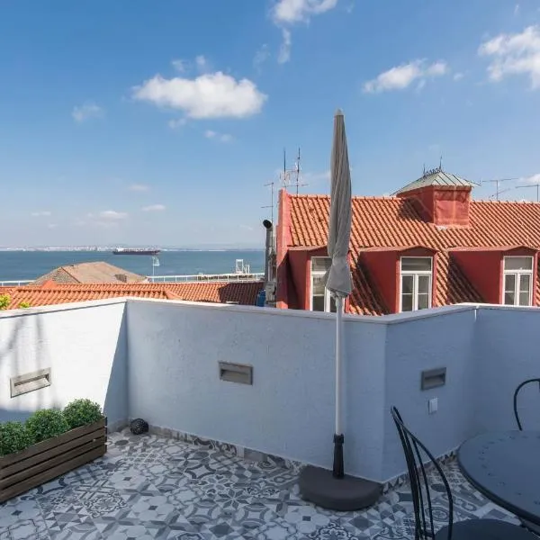 Terrace & River View in Alfama
