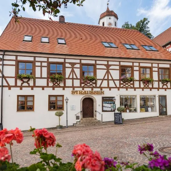 Hotel-Restaurant Straussen, hotel in Blindheim