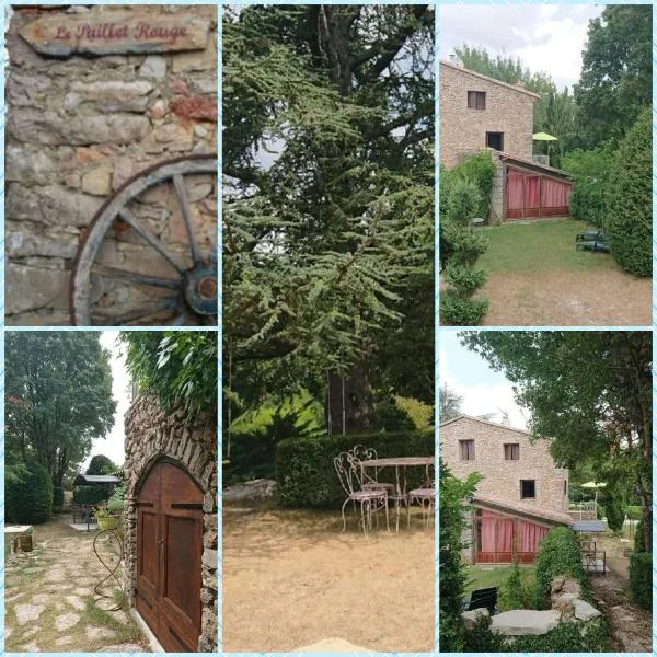 LE PAILLET ROUGE, hotel in Montdardier