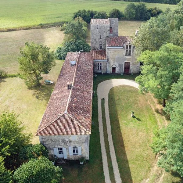 Chateau De Champdolent, hotel in Saint-Coutant-le-Grand