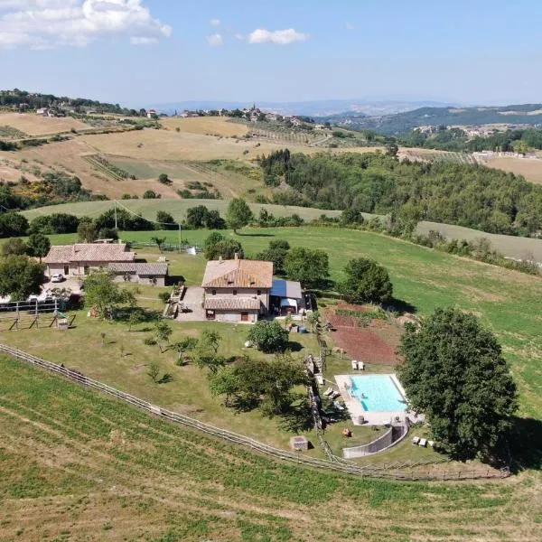 Cerqueti agriturismo, hotel em Baschi