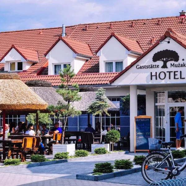 Hotel Mużakowski、ウェンクニツァのホテル