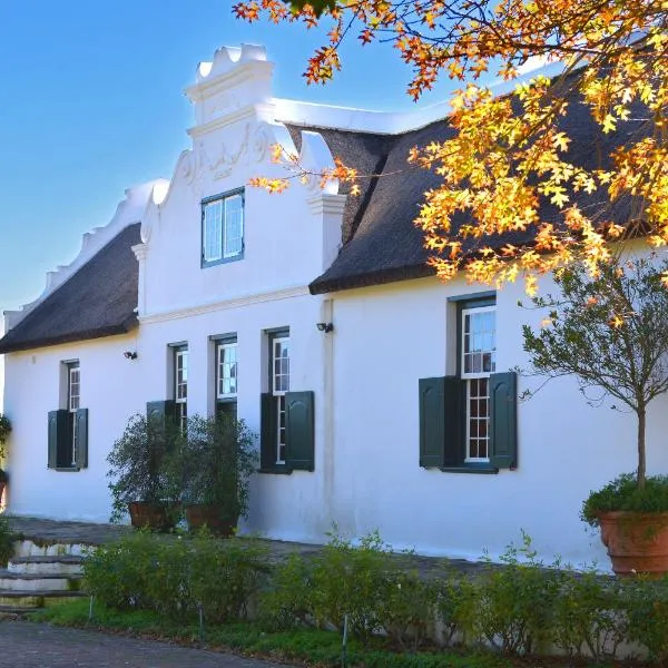 Cape Dutch @ Keerweder, hotel a Franschhoek