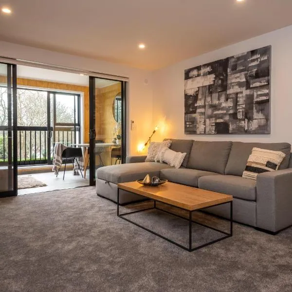 Penthouse with Park View, hotel v Christchurchu