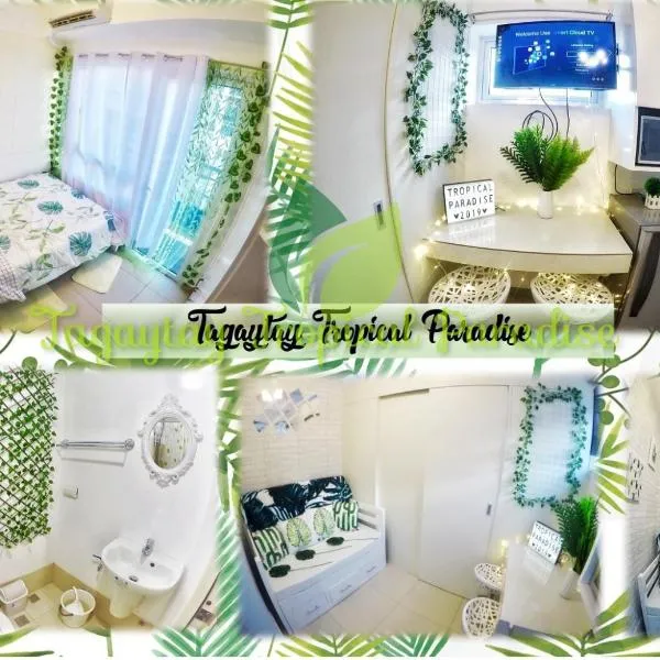 PS4+NETFLIX+TV PLUS Tagaytay Tropical Staycation at SMDC، فندق في تاجيتاي