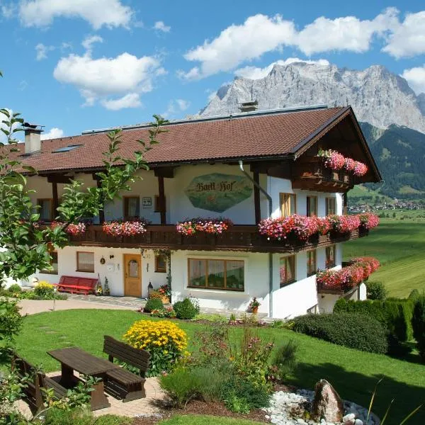Pension Bartlhof, hotel v destinaci Lermoos