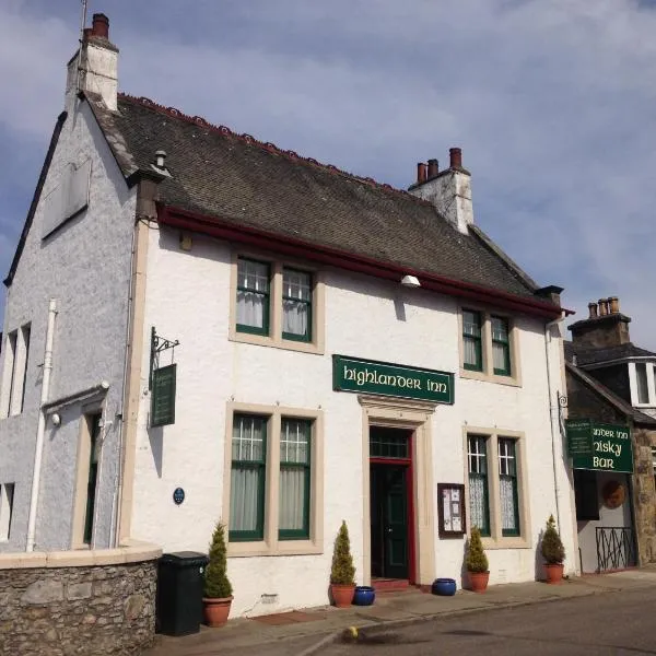 Highlander Inn, hotel in Craigellachie