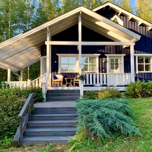Viesnīca Blueberry Villa at Saimaa Lakeside pilsētā Savitaipale