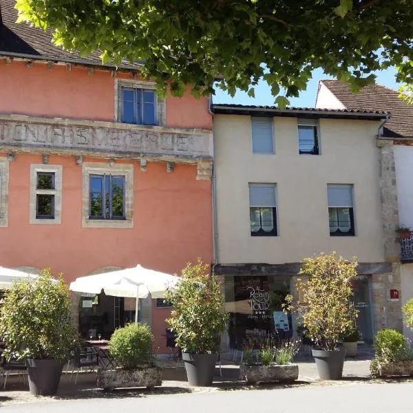 Le Relais de la Tour – hotel w mieście Figeac