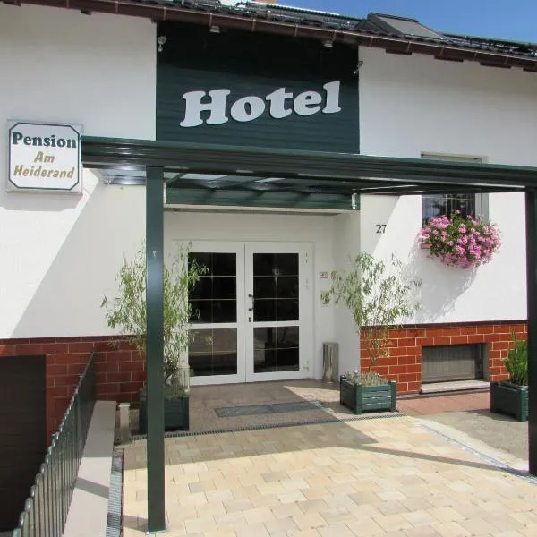 Pension Am Heiderand, hotel en Großröhrsdorf