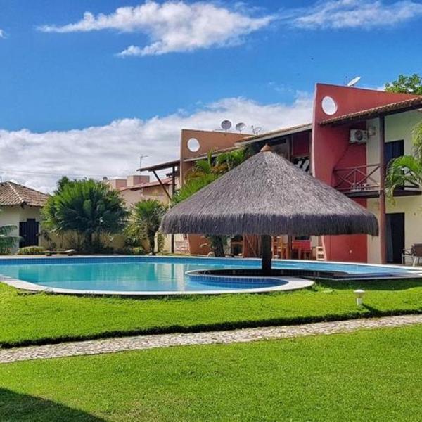 Flat Conchas e Corais - Village Paraíso localizado em Taipu de Fora, península de Barra Grande