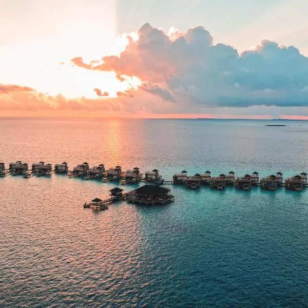 Angsana Velavaru In-Ocean Villas、ダール環礁のホテル