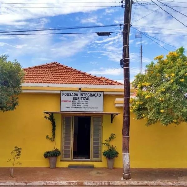 Pousada Integração Buritizal, hôtel à Pedregulho