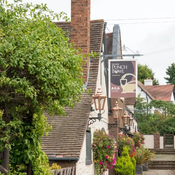 Ye Olde Punchbowl Country Inn & Gardens, hotel in Monkhopton