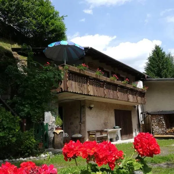 CASETTA INDIPENDENTE NEL VERDE PER 2/3 PERSONE, hotel di Breguzzo