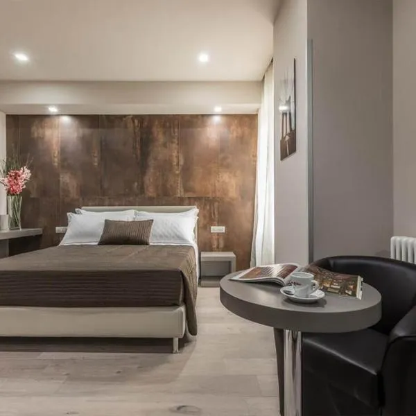 Astoria Deluxe rooms, hotel Bolognában