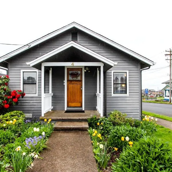 Crab Cottage in Nye Beach, hotel a Toledo