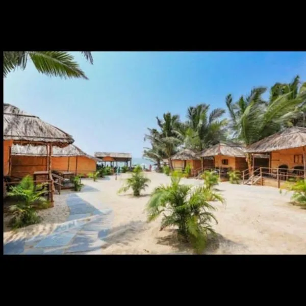 Blue Corner Beach Huts & Restaurant, hotel v destinaci Benaulim