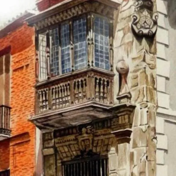 Casa palacio El Conde de la Cańada, hotel v mestu Las Casas