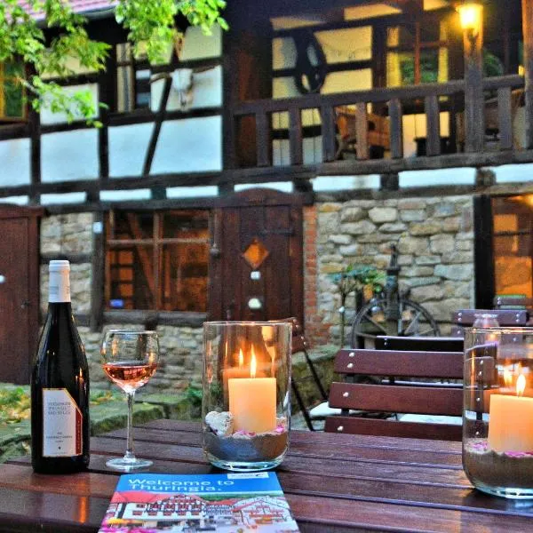 Hotel & Café Mohrenbrunnen, hotel v destinaci Eisenberg