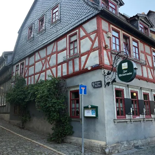 Gasthaus Zur Weintraube, hotel in Großvargula