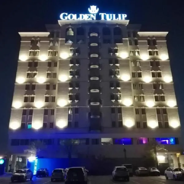 胡拜爾金色鬱金香酒店，阿可賀巴的飯店