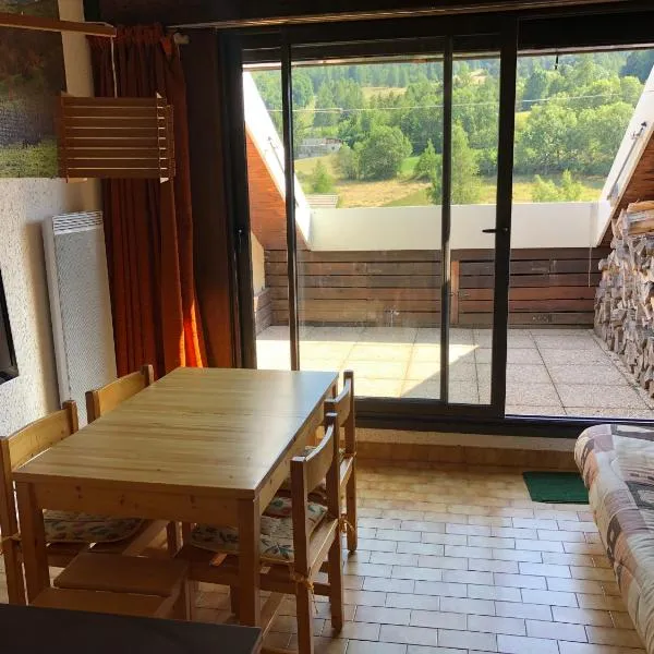 Duplex 6 à 8 couchages calme avec solarium plein Sud, hotel em Chabottes