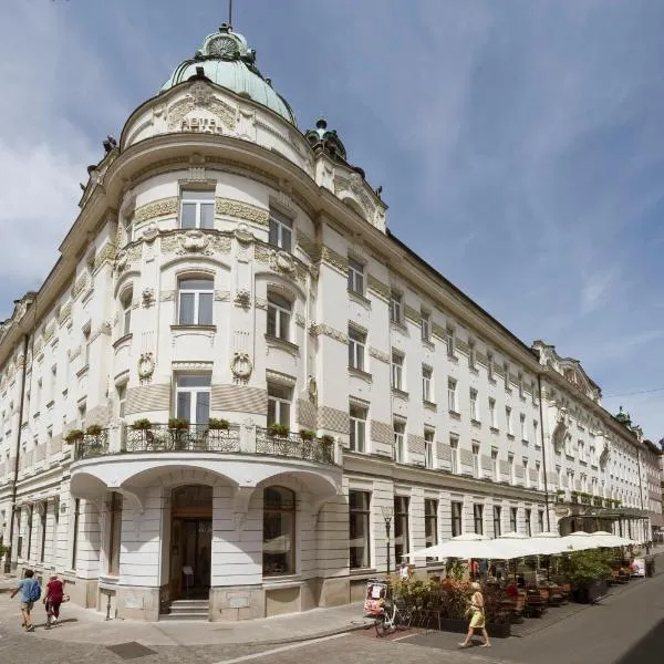 Grand Hotel Union Eurostars，位于卢布尔雅那的酒店