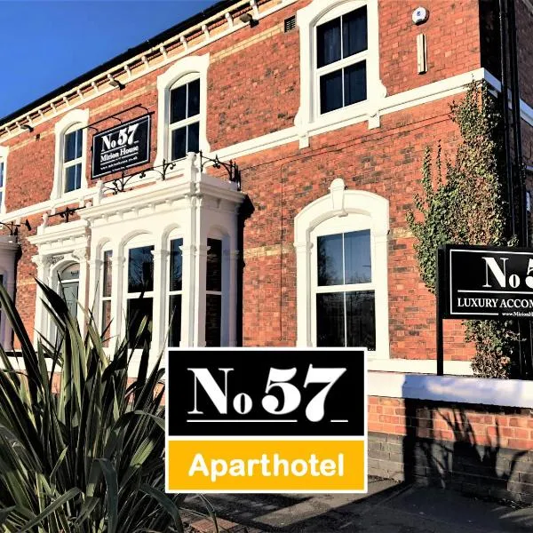 No57 – hotel w mieście Newcastle under Lyme