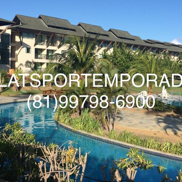 Flat no Beach Class Muro Alto