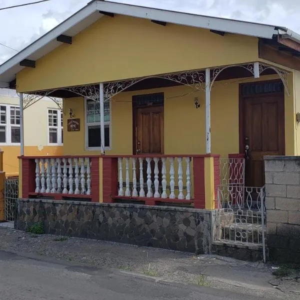 Roseau Hostel & Beach Front Property, hotel in Soufrière